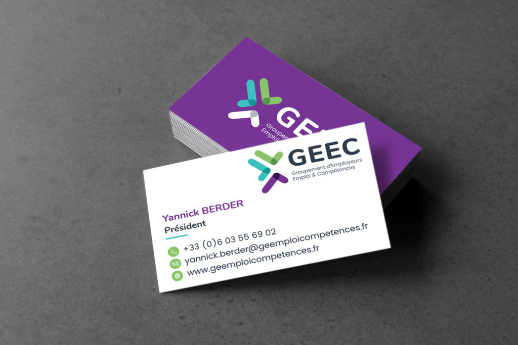 Cartes de visites GEEC LAMIGES