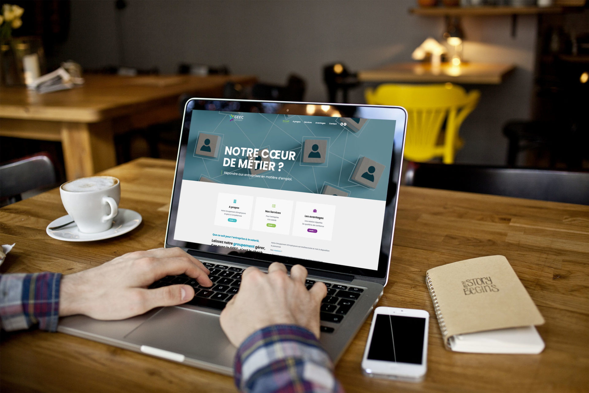 GEEC_MOCKUP Cartes de visites GEEC LAMIGES